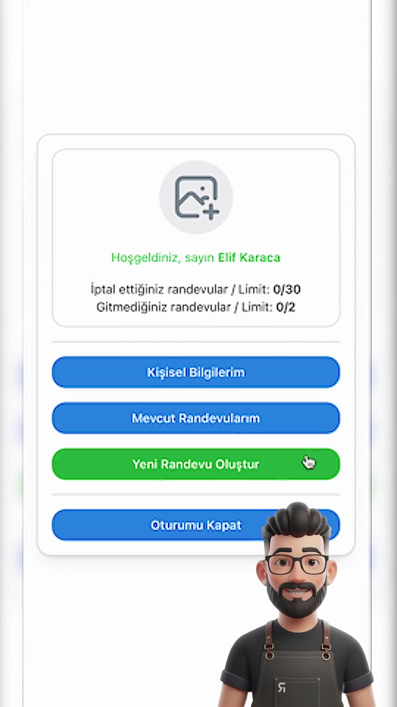 Online Randevu Sayfası